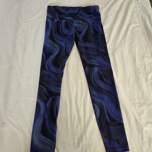 Athleta Elation Tight Swirl Pattern Leggings Size L No Pockets
